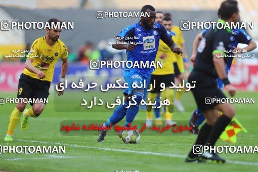 1441694, Isfahan, , لیگ برتر فوتبال ایران، Persian Gulf Cup، Week 25، Second Leg، Sepahan 0 v 1 Esteghlal on 2019/04/12 at Naghsh-e Jahan Stadium