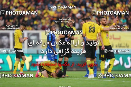 1441723, Isfahan, , لیگ برتر فوتبال ایران، Persian Gulf Cup، Week 25، Second Leg، Sepahan 0 v 1 Esteghlal on 2019/04/12 at Naghsh-e Jahan Stadium