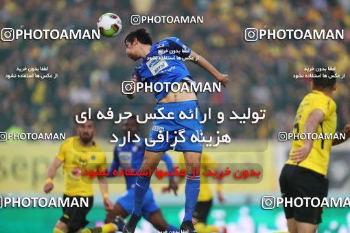 1441765, Isfahan, , لیگ برتر فوتبال ایران، Persian Gulf Cup، Week 25، Second Leg، Sepahan 0 v 1 Esteghlal on 2019/04/12 at Naghsh-e Jahan Stadium