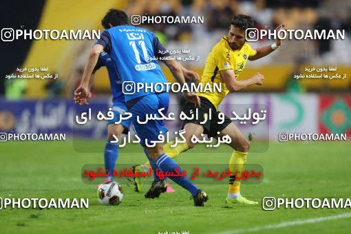 1441787, Isfahan, , لیگ برتر فوتبال ایران، Persian Gulf Cup، Week 25، Second Leg، Sepahan 0 v 1 Esteghlal on 2019/04/12 at Naghsh-e Jahan Stadium