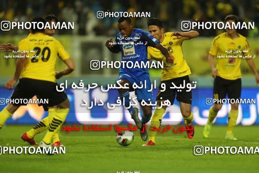1441783, Isfahan, , لیگ برتر فوتبال ایران، Persian Gulf Cup، Week 25، Second Leg، Sepahan 0 v 1 Esteghlal on 2019/04/12 at Naghsh-e Jahan Stadium