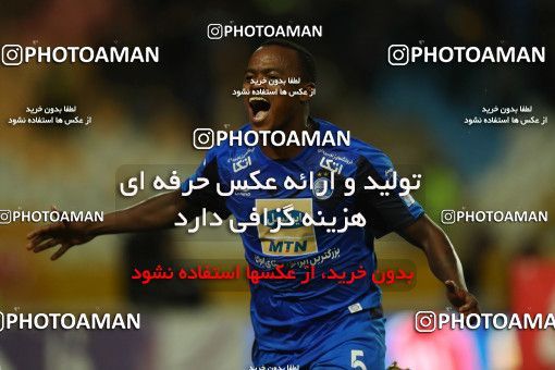 1441720, لیگ برتر فوتبال ایران، Persian Gulf Cup، Week 25، Second Leg، 2019/04/12، Isfahan، Naghsh-e Jahan Stadium، Sepahan 0 - ۱ Esteghlal