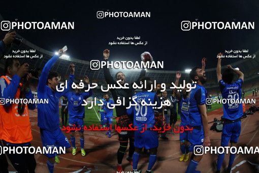 1441852, لیگ برتر فوتبال ایران، Persian Gulf Cup، Week 25، Second Leg، 2019/04/12، Isfahan، Naghsh-e Jahan Stadium، Sepahan 0 - ۱ Esteghlal
