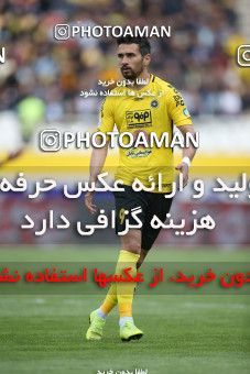 1423962, Isfahan, , لیگ برتر فوتبال ایران، Persian Gulf Cup، Week 25، Second Leg، Sepahan 0 v 1 Esteghlal on 2019/04/12 at Naghsh-e Jahan Stadium