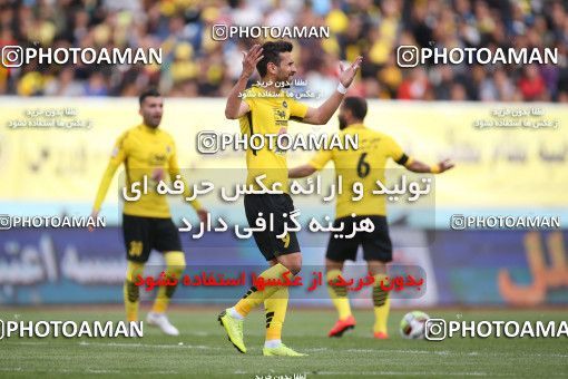 1423804, Isfahan, , لیگ برتر فوتبال ایران، Persian Gulf Cup، Week 25، Second Leg، Sepahan 0 v 1 Esteghlal on 2019/04/12 at Naghsh-e Jahan Stadium