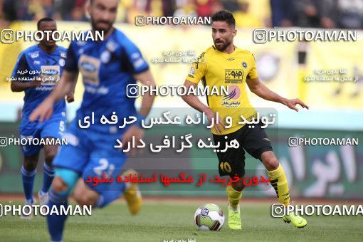 1423926, Isfahan, , لیگ برتر فوتبال ایران، Persian Gulf Cup، Week 25، Second Leg، Sepahan 0 v 1 Esteghlal on 2019/04/12 at Naghsh-e Jahan Stadium