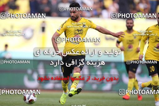 1423838, Isfahan, , لیگ برتر فوتبال ایران، Persian Gulf Cup، Week 25، Second Leg، Sepahan 0 v 1 Esteghlal on 2019/04/12 at Naghsh-e Jahan Stadium