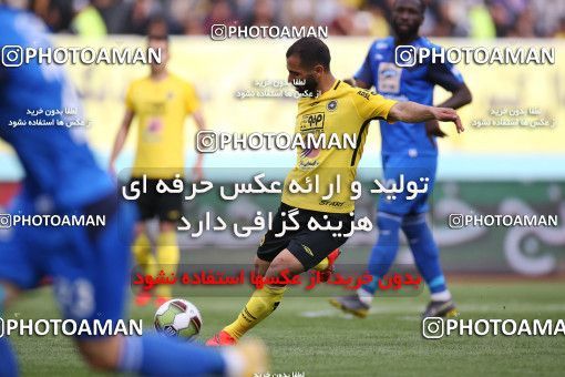 1423868, Isfahan, , لیگ برتر فوتبال ایران، Persian Gulf Cup، Week 25، Second Leg، Sepahan 0 v 1 Esteghlal on 2019/04/12 at Naghsh-e Jahan Stadium