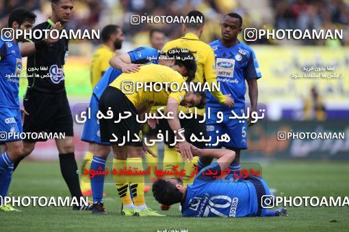 1423912, Isfahan, , لیگ برتر فوتبال ایران، Persian Gulf Cup، Week 25، Second Leg، Sepahan 0 v 1 Esteghlal on 2019/04/12 at Naghsh-e Jahan Stadium