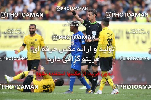 1423405, Isfahan, , لیگ برتر فوتبال ایران، Persian Gulf Cup، Week 25، Second Leg، Sepahan 0 v 1 Esteghlal on 2019/04/12 at Naghsh-e Jahan Stadium
