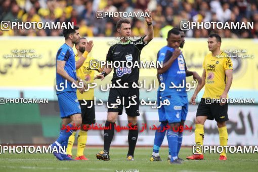 1423507, Isfahan, , لیگ برتر فوتبال ایران، Persian Gulf Cup، Week 25، Second Leg، Sepahan 0 v 1 Esteghlal on 2019/04/12 at Naghsh-e Jahan Stadium