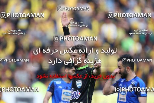 1423390, Isfahan, , لیگ برتر فوتبال ایران، Persian Gulf Cup، Week 25، Second Leg، Sepahan 0 v 1 Esteghlal on 2019/04/12 at Naghsh-e Jahan Stadium