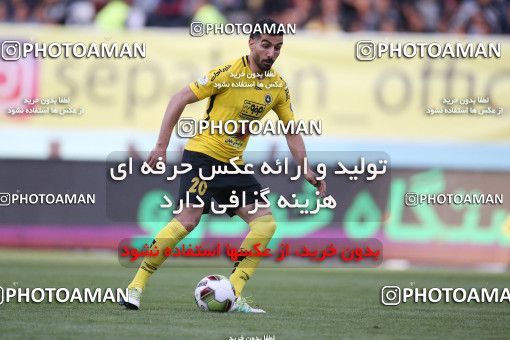 1423776, Isfahan, , لیگ برتر فوتبال ایران، Persian Gulf Cup، Week 25، Second Leg، Sepahan 0 v 1 Esteghlal on 2019/04/12 at Naghsh-e Jahan Stadium