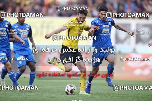 1423697, Isfahan, , لیگ برتر فوتبال ایران، Persian Gulf Cup، Week 25، Second Leg، Sepahan 0 v 1 Esteghlal on 2019/04/12 at Naghsh-e Jahan Stadium