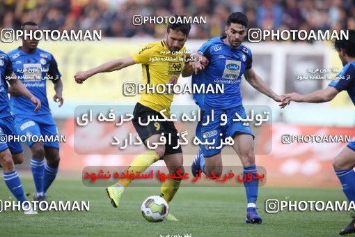 1423748, Isfahan, , لیگ برتر فوتبال ایران، Persian Gulf Cup، Week 25، Second Leg، Sepahan 0 v 1 Esteghlal on 2019/04/12 at Naghsh-e Jahan Stadium