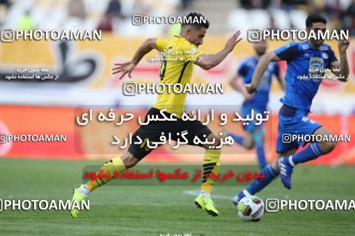 1423538, Isfahan, , لیگ برتر فوتبال ایران، Persian Gulf Cup، Week 25، Second Leg، Sepahan 0 v 1 Esteghlal on 2019/04/12 at Naghsh-e Jahan Stadium