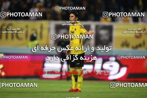 1423594, Isfahan, , لیگ برتر فوتبال ایران، Persian Gulf Cup، Week 25، Second Leg، Sepahan 0 v 1 Esteghlal on 2019/04/12 at Naghsh-e Jahan Stadium
