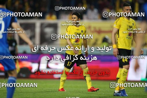 1423568, Isfahan, , لیگ برتر فوتبال ایران، Persian Gulf Cup، Week 25، Second Leg، Sepahan 0 v 1 Esteghlal on 2019/04/12 at Naghsh-e Jahan Stadium