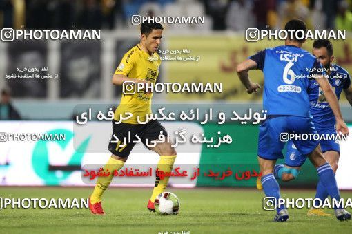 1423766, Isfahan, , لیگ برتر فوتبال ایران، Persian Gulf Cup، Week 25، Second Leg، Sepahan 0 v 1 Esteghlal on 2019/04/12 at Naghsh-e Jahan Stadium