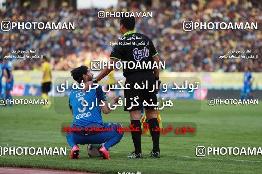 1423531, لیگ برتر فوتبال ایران، Persian Gulf Cup، Week 25، Second Leg، 2019/04/12، Isfahan، Naghsh-e Jahan Stadium، Sepahan 0 - ۱ Esteghlal