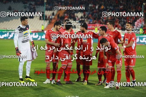1422617, Tehran, , لیگ برتر فوتبال ایران، Persian Gulf Cup، Week 20، Second Leg، Persepolis 1 v 0 Sanat Naft Abadan on 2019/02/28 at Azadi Stadium
