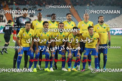 1422446, Tehran, , لیگ برتر فوتبال ایران، Persian Gulf Cup، Week 20، Second Leg، Persepolis 1 v 0 Sanat Naft Abadan on 2019/02/28 at Azadi Stadium
