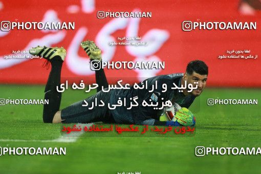 1422543, Tehran, , لیگ برتر فوتبال ایران، Persian Gulf Cup، Week 20، Second Leg، Persepolis 1 v 0 Sanat Naft Abadan on 2019/02/28 at Azadi Stadium