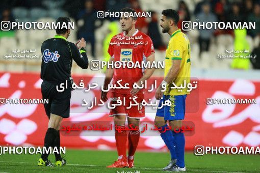 1422461, Tehran, , لیگ برتر فوتبال ایران، Persian Gulf Cup، Week 20، Second Leg، Persepolis 1 v 0 Sanat Naft Abadan on 2019/02/28 at Azadi Stadium