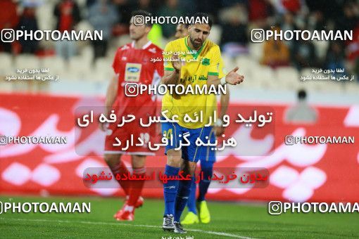 1422488, Tehran, , لیگ برتر فوتبال ایران، Persian Gulf Cup، Week 20، Second Leg، Persepolis 1 v 0 Sanat Naft Abadan on 2019/02/28 at Azadi Stadium