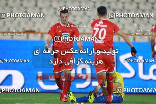 1422601, Tehran, , لیگ برتر فوتبال ایران، Persian Gulf Cup، Week 20، Second Leg، Persepolis 1 v 0 Sanat Naft Abadan on 2019/02/28 at Azadi Stadium