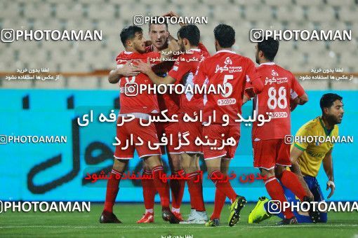 1422466, Tehran, , لیگ برتر فوتبال ایران، Persian Gulf Cup، Week 20، Second Leg، Persepolis 1 v 0 Sanat Naft Abadan on 2019/02/28 at Azadi Stadium