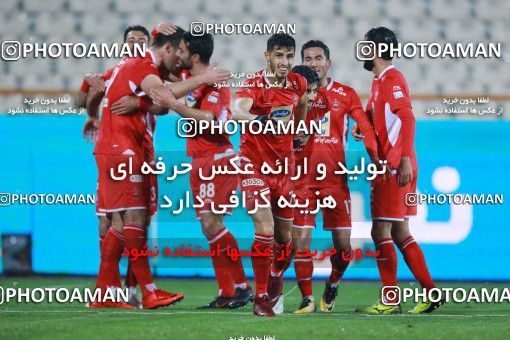 1422478, Tehran, , لیگ برتر فوتبال ایران، Persian Gulf Cup، Week 20، Second Leg، Persepolis 1 v 0 Sanat Naft Abadan on 2019/02/28 at Azadi Stadium