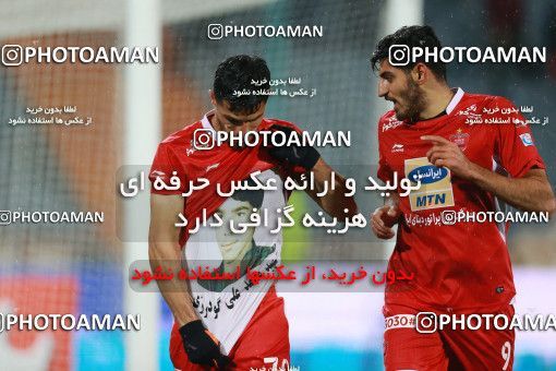 1422531, Tehran, , لیگ برتر فوتبال ایران، Persian Gulf Cup، Week 20، Second Leg، Persepolis 1 v 0 Sanat Naft Abadan on 2019/02/28 at Azadi Stadium