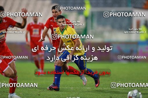 1422649, Tehran, , لیگ برتر فوتبال ایران، Persian Gulf Cup، Week 20، Second Leg، Persepolis 1 v 0 Sanat Naft Abadan on 2019/02/28 at Azadi Stadium