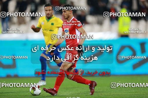 1422684, Tehran, , لیگ برتر فوتبال ایران، Persian Gulf Cup، Week 20، Second Leg، Persepolis 1 v 0 Sanat Naft Abadan on 2019/02/28 at Azadi Stadium