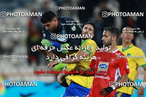 1422736, Tehran, , لیگ برتر فوتبال ایران، Persian Gulf Cup، Week 20، Second Leg، Persepolis 1 v 0 Sanat Naft Abadan on 2019/02/28 at Azadi Stadium