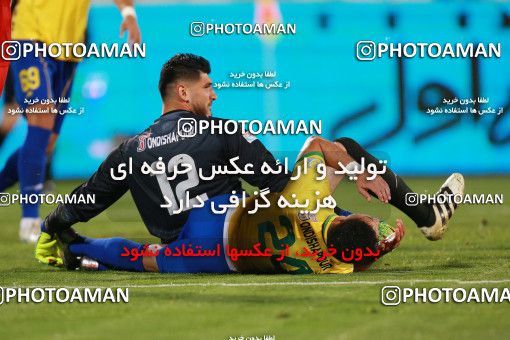 1422735, Tehran, , لیگ برتر فوتبال ایران، Persian Gulf Cup، Week 20، Second Leg، Persepolis 1 v 0 Sanat Naft Abadan on 2019/02/28 at Azadi Stadium