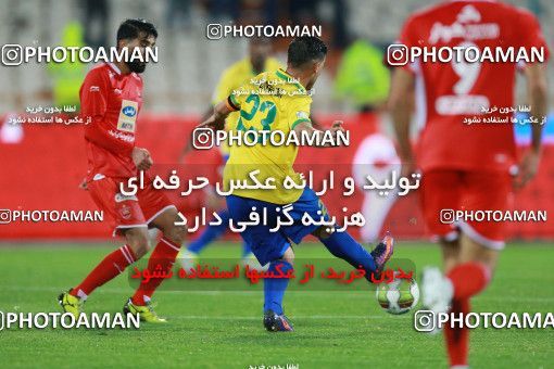 1422781, Tehran, , لیگ برتر فوتبال ایران، Persian Gulf Cup، Week 20، Second Leg، Persepolis 1 v 0 Sanat Naft Abadan on 2019/02/28 at Azadi Stadium