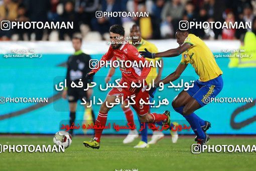 1422885, Tehran, , لیگ برتر فوتبال ایران، Persian Gulf Cup، Week 20، Second Leg، Persepolis 1 v 0 Sanat Naft Abadan on 2019/02/28 at Azadi Stadium