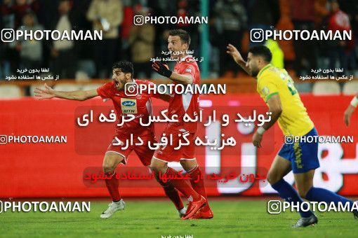 1422877, Tehran, , لیگ برتر فوتبال ایران، Persian Gulf Cup، Week 20، Second Leg، Persepolis 1 v 0 Sanat Naft Abadan on 2019/02/28 at Azadi Stadium