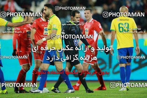 1422854, Tehran, , لیگ برتر فوتبال ایران، Persian Gulf Cup، Week 20، Second Leg، Persepolis 1 v 0 Sanat Naft Abadan on 2019/02/28 at Azadi Stadium