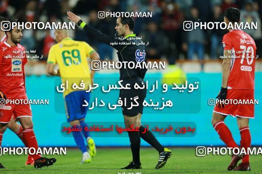 1422983, Tehran, , لیگ برتر فوتبال ایران، Persian Gulf Cup، Week 20، Second Leg، Persepolis 1 v 0 Sanat Naft Abadan on 2019/02/28 at Azadi Stadium