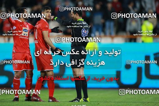 1422960, Tehran, , لیگ برتر فوتبال ایران، Persian Gulf Cup، Week 20، Second Leg، Persepolis 1 v 0 Sanat Naft Abadan on 2019/02/28 at Azadi Stadium