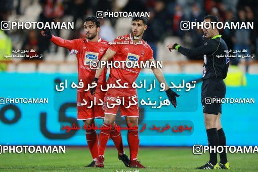 1422814, Tehran, , لیگ برتر فوتبال ایران، Persian Gulf Cup، Week 20، Second Leg، Persepolis 1 v 0 Sanat Naft Abadan on 2019/02/28 at Azadi Stadium