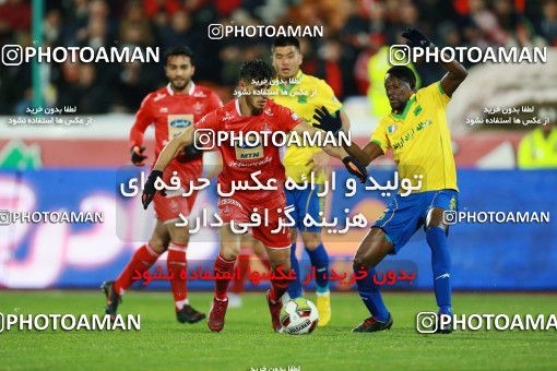 1422948, Tehran, , لیگ برتر فوتبال ایران، Persian Gulf Cup، Week 20، Second Leg، Persepolis 1 v 0 Sanat Naft Abadan on 2019/02/28 at Azadi Stadium