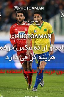 1422909, Tehran, , لیگ برتر فوتبال ایران، Persian Gulf Cup، Week 20، Second Leg، Persepolis 1 v 0 Sanat Naft Abadan on 2019/02/28 at Azadi Stadium