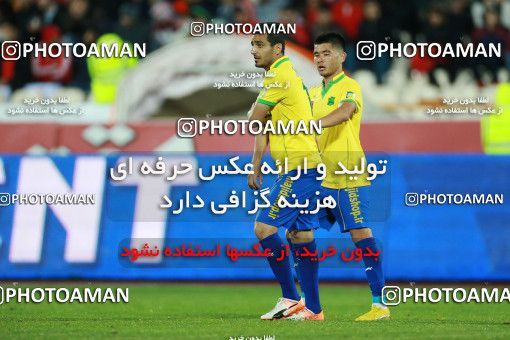 1422846, Tehran, , لیگ برتر فوتبال ایران، Persian Gulf Cup، Week 20، Second Leg، Persepolis 1 v 0 Sanat Naft Abadan on 2019/02/28 at Azadi Stadium