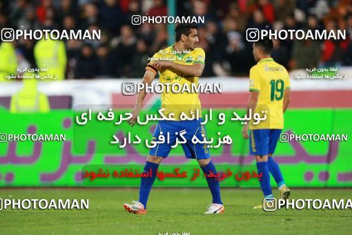 1422880, Tehran, , لیگ برتر فوتبال ایران، Persian Gulf Cup، Week 20، Second Leg، Persepolis 1 v 0 Sanat Naft Abadan on 2019/02/28 at Azadi Stadium