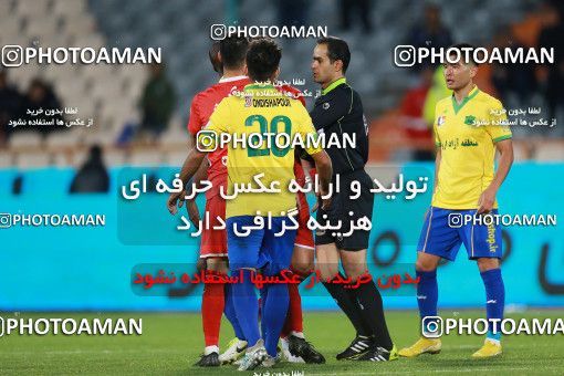 1422914, Tehran, , لیگ برتر فوتبال ایران، Persian Gulf Cup، Week 20، Second Leg، Persepolis 1 v 0 Sanat Naft Abadan on 2019/02/28 at Azadi Stadium