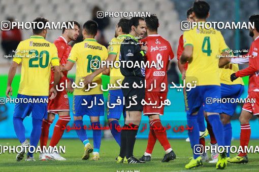 1422959, Tehran, , لیگ برتر فوتبال ایران، Persian Gulf Cup، Week 20، Second Leg، Persepolis 1 v 0 Sanat Naft Abadan on 2019/02/28 at Azadi Stadium